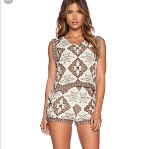 FREE PEOPLE NWT dahlia 8 Short Set high low